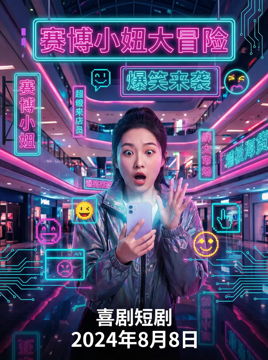 和家里的金毛做了四年都没事 搞笑喜剧短剧 - 赛博小妞大冒险海报